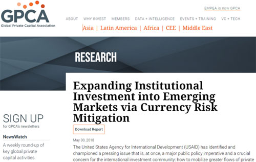 Expanding Institutional Investment into Emerging Markets via Currency Risk Mitigation