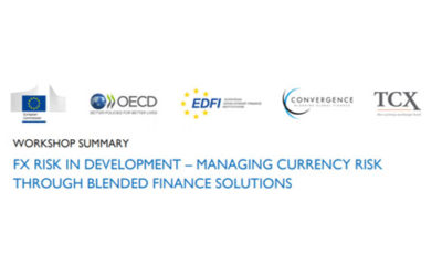 FX Risk in Development – Managing Currency Risk Through Blended Finance Solutions