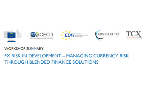 FX Risk in Development – Managing Currency Risk Through Blended Finance Solutions