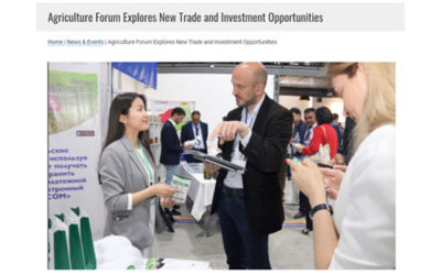 Crystalus presents at USAID’s Agriculture Trade and Investment Forum in Bishkek, Kyrgyzstan